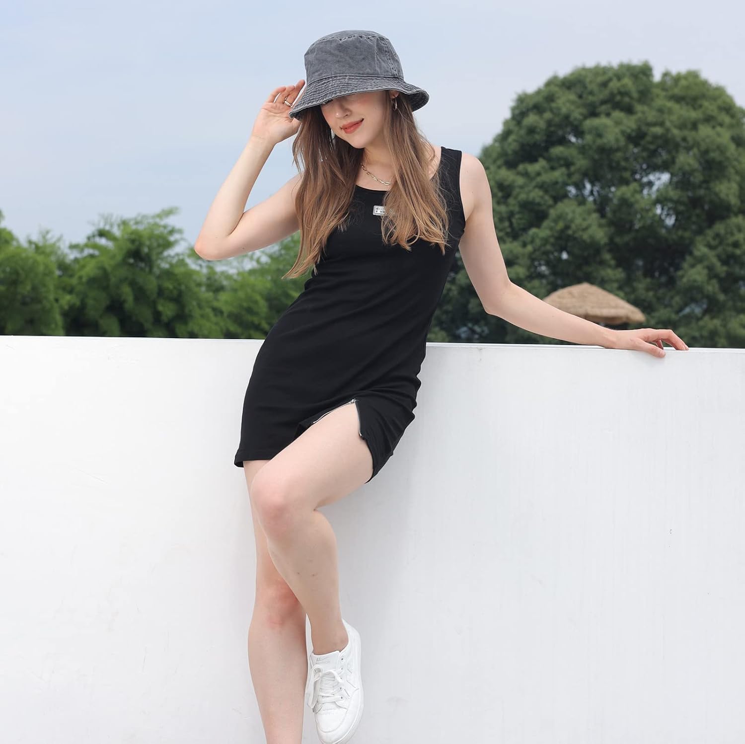 Washed Cotton Bucket Hat - Image 2