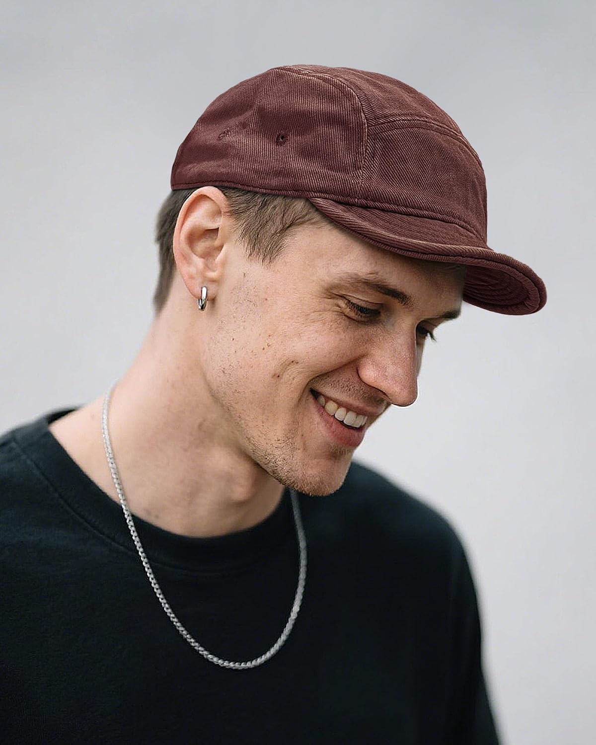 Cotton 5 Panel Cap - Image 2