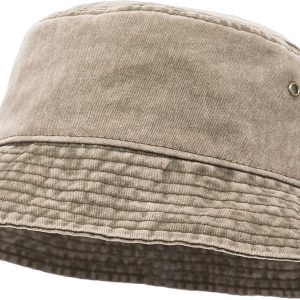 Washed Denim Bucket Hat