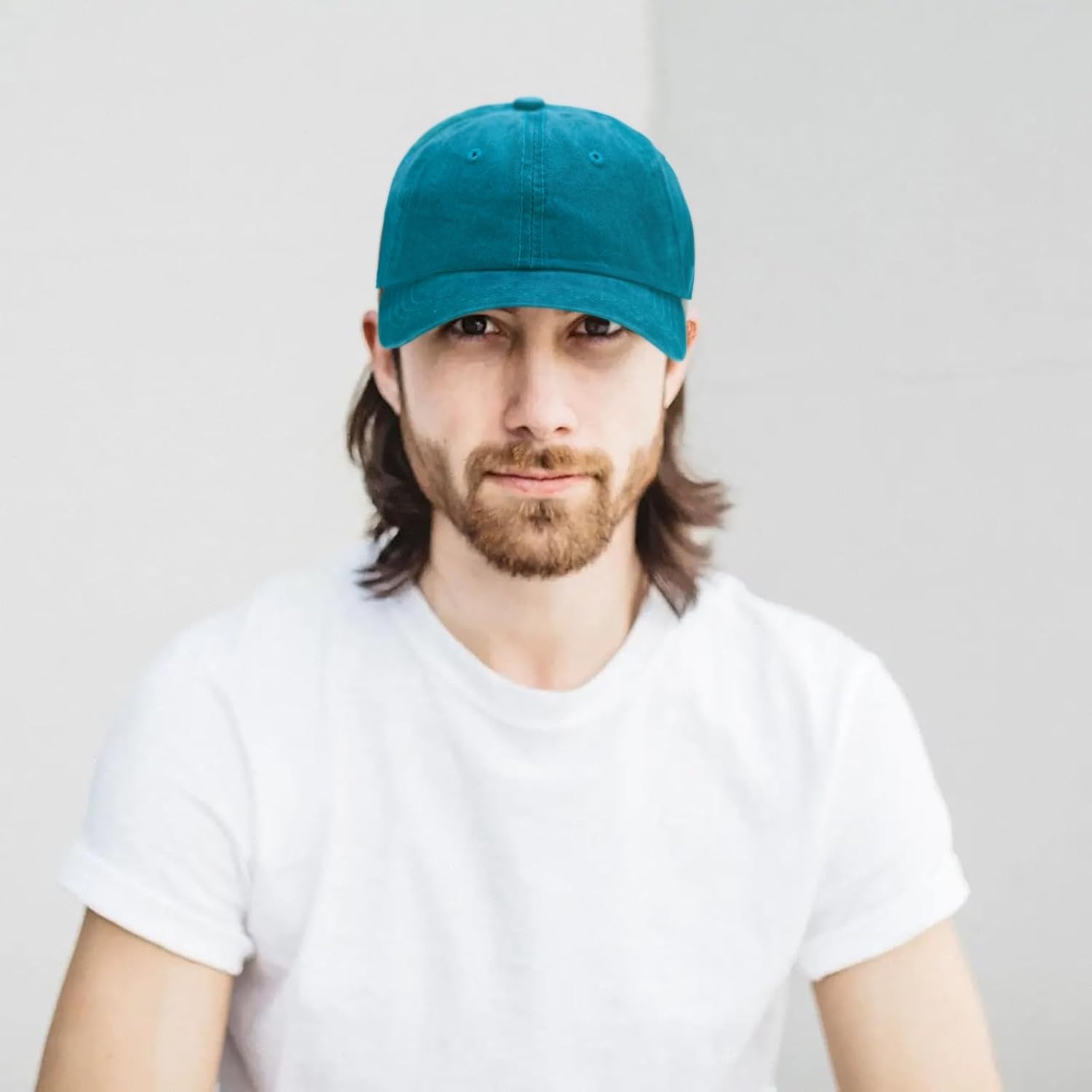 Washed Cotton Baseball Cap - Image 4