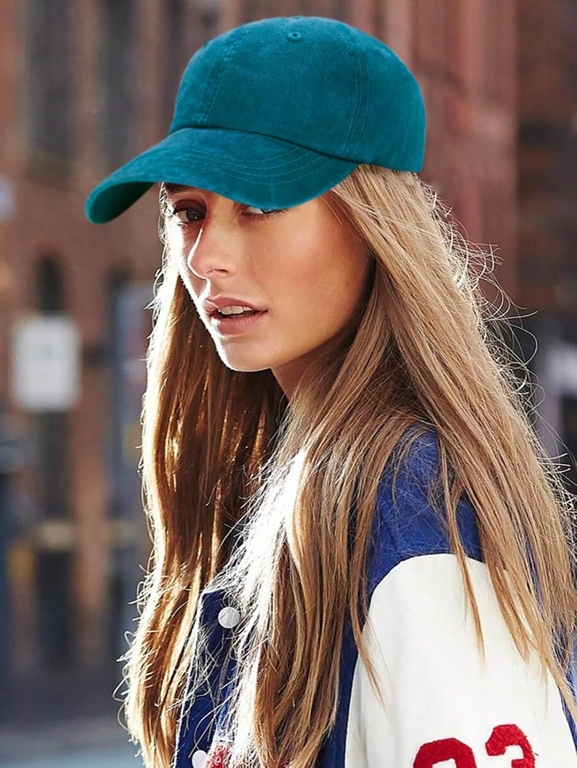 Washed Cotton Baseball Cap - Image 3